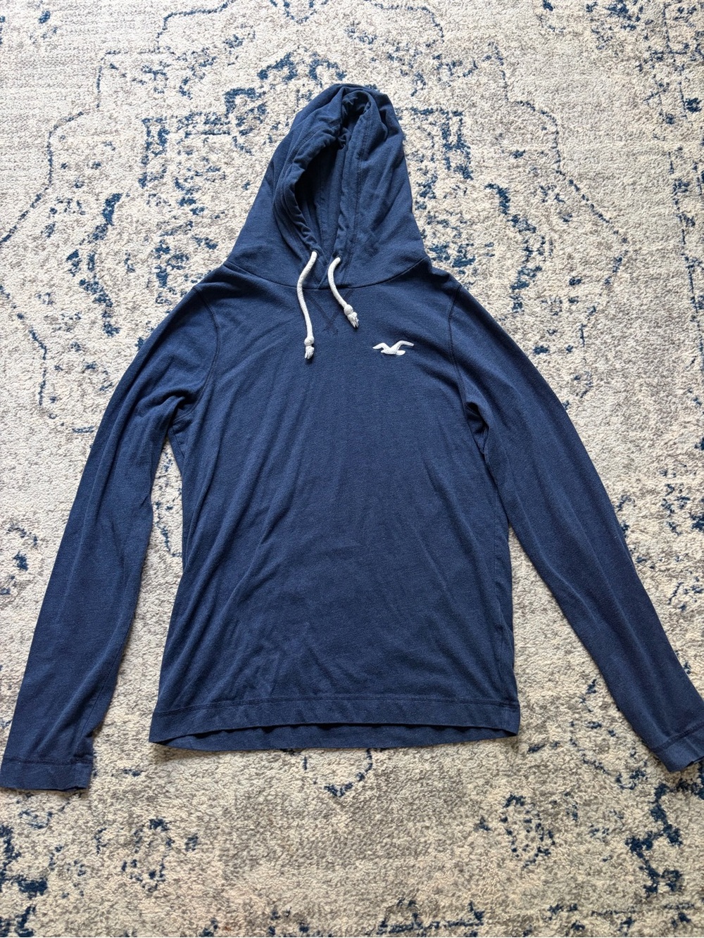 Hollister Navy Hooded Sweatshirt